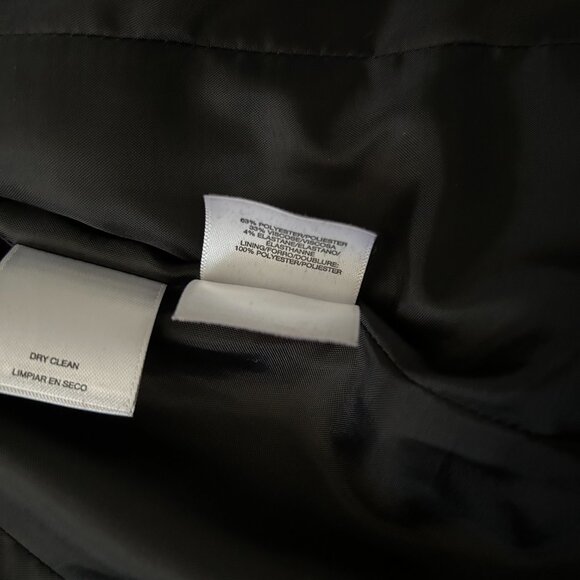 Nine West Women's Black 2-Button Poly/Viscose/Elastane Fully Lined Blazer Size 4 - Picture 5 of 10